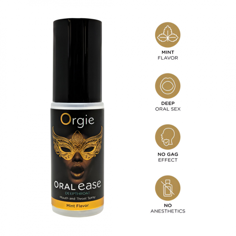 Сыворотка для глубокого минета "Orgie Oral Ease Deepthroat" без анестетика, 15ml 