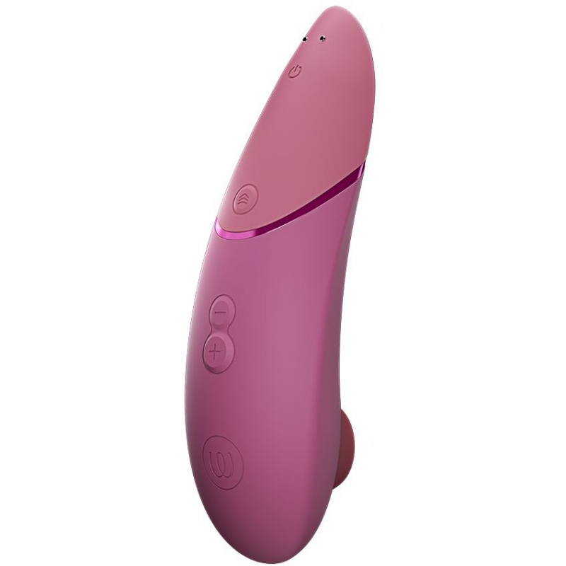 Стимулятор клитора "Womanizer Next" с интеллектом и автопилотом, темно розовый 